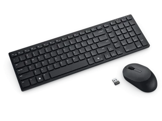 DELL KM555 Pro Compact Silent Keyboard and Mouse Bluetooth and Wireless