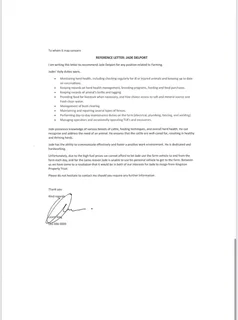 Looking for Farm manager/Maintenance work