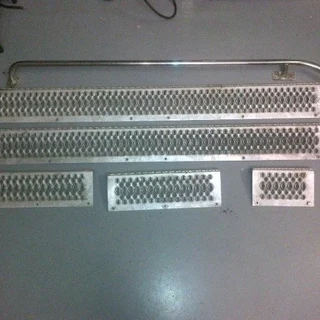 Metal Grates Truck Steps