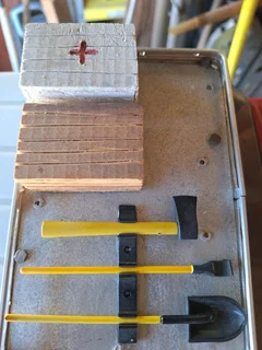 RC 4x4 Chevy crawler with trailer and extras