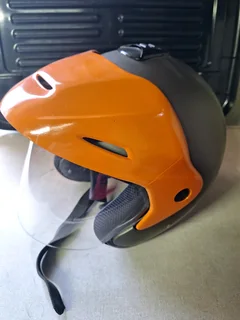 Open face helmet in good condition