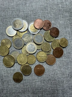 We buy euro / pound and other coins
