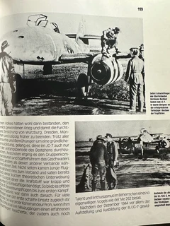 German WW2 jet engine fighter plane book