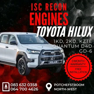 Toyota Hilux recon engines