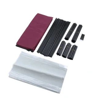 3 sections organizer x 2 and 9 tier shoe storage