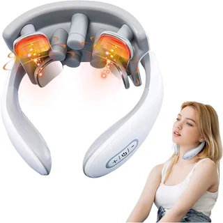 Neck massager, heat powered