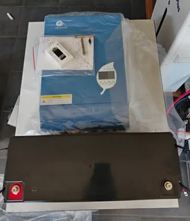 Combo - 3kw 24v Nava solar inverter + Nava solar 24v 100ah Lithium battery