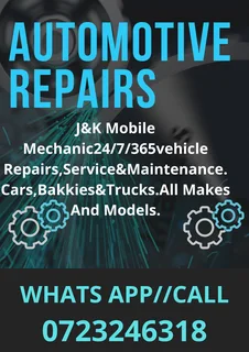Automotive.  Repairs,Service And Maintenance.  Cars,Bakkies And Trucks.All Makes And Models....6