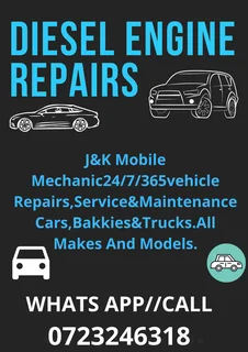 Automotive.  Repairs,Service And Maintenance.  Cars,Bakkies And Trucks.All Makes And Models....6