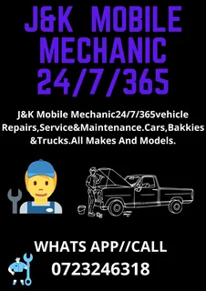 Mobile Mechanic 24/7/365.We Service All Makes And Models Of Vehicles.(Cars,Bakkies And Trucks).2