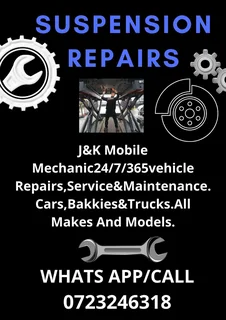 Mobile Mechanic 24/7/365.We Service All Makes And Models Of Vehicles.(Cars,Bakkies And Trucks).2