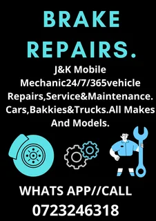 Mobile Mechanic 24/7/365.We Service All Makes And Models Of Vehicles.(Cars,Bakkies And Trucks)'7