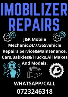 Mobile Mechanic 24/7/365.We Service All Makes And Models Of Vehicles.(Cars,Bakkies And Trucks)'7