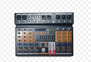 Mixer Power Works 7 channel mixer with bluetooth and usb