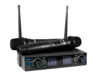 Hybrid wireless dual mic set