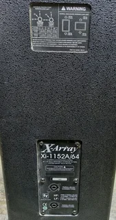 2x Second Hand EV 15 Passive Speakers XI 1152 A/64