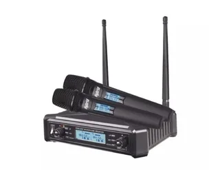 Hybrid Dual Handheld microphone set Wireless System U-DV B