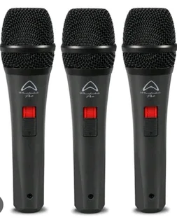WHARFEDALE DM5.0 3-PACK MICROPHONE NEW