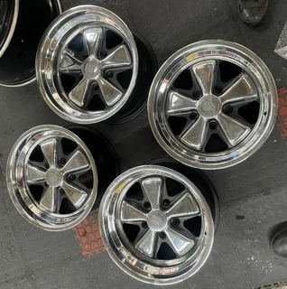 Original Porsche 15 inch Fuchs wheels for sale