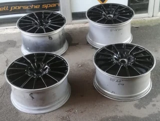 Porsche 970 Panamera 20 inch multi spoke sport design type wheels for sale