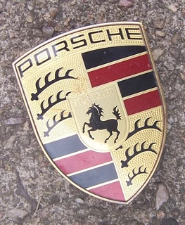 Porsche badges and logo's for sale