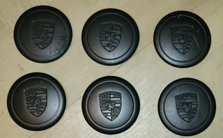 Porsche original wheel centre caps for sale