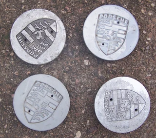 Porsche original wheel centre caps for sale