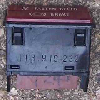 Porsche original buttons and switches for sale