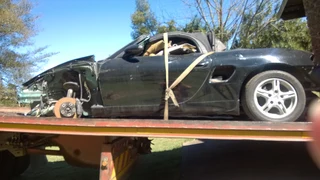 1999 Porsche Boxster 986 2.5 stripping for parts