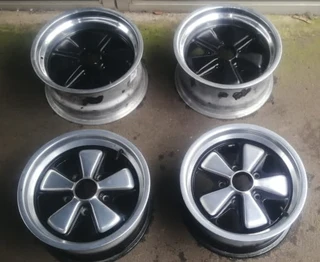 Original Porsche 15 inch Fuchs wheels for sale