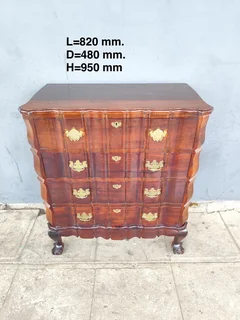 Stink wood chest of drawers