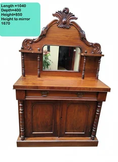 Antique rosewood chiffonier circa 19 th century