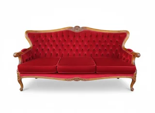 3 piece Victorian style walnut lounge set