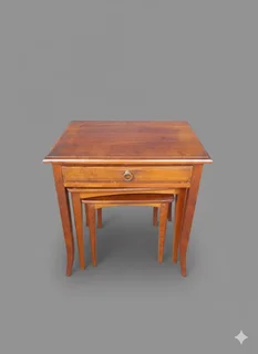 Imbuia wood nest of tables