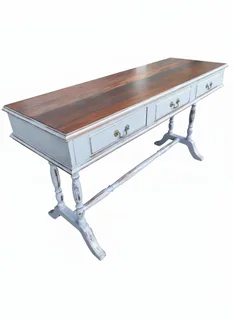 Imbuia wood server table