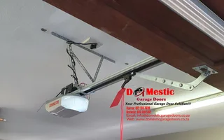 Garage door motor automation and installation