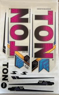 Cricket bat stickers