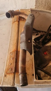 Honda xr 125 /150 exhaust front piece