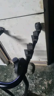 Thule 3 bike rack with key lock on towbar