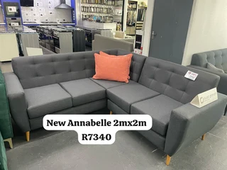 New Annabelle 2mx2m corner lounge suite