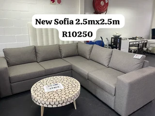 New Sofia 2.5mx2,5m corner lounge suite