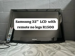 Samsung 32” LCD tv with remote