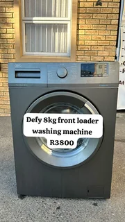 Defy 8kg front loader washing machine