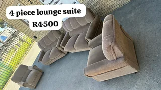 4 piece lounge suite
