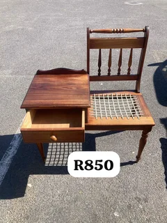 Ball&claw imbuai telephone table