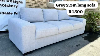 Grey 2.3m sofa