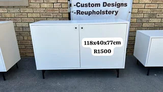 White cabinet/tv stand