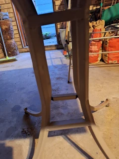 Garden Table in iron and top in tiles