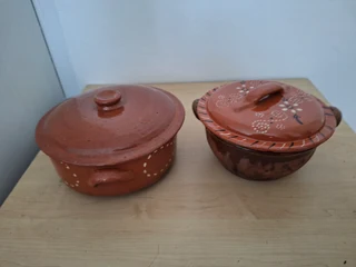 Clay pots