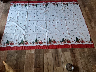 Christmas table cloth